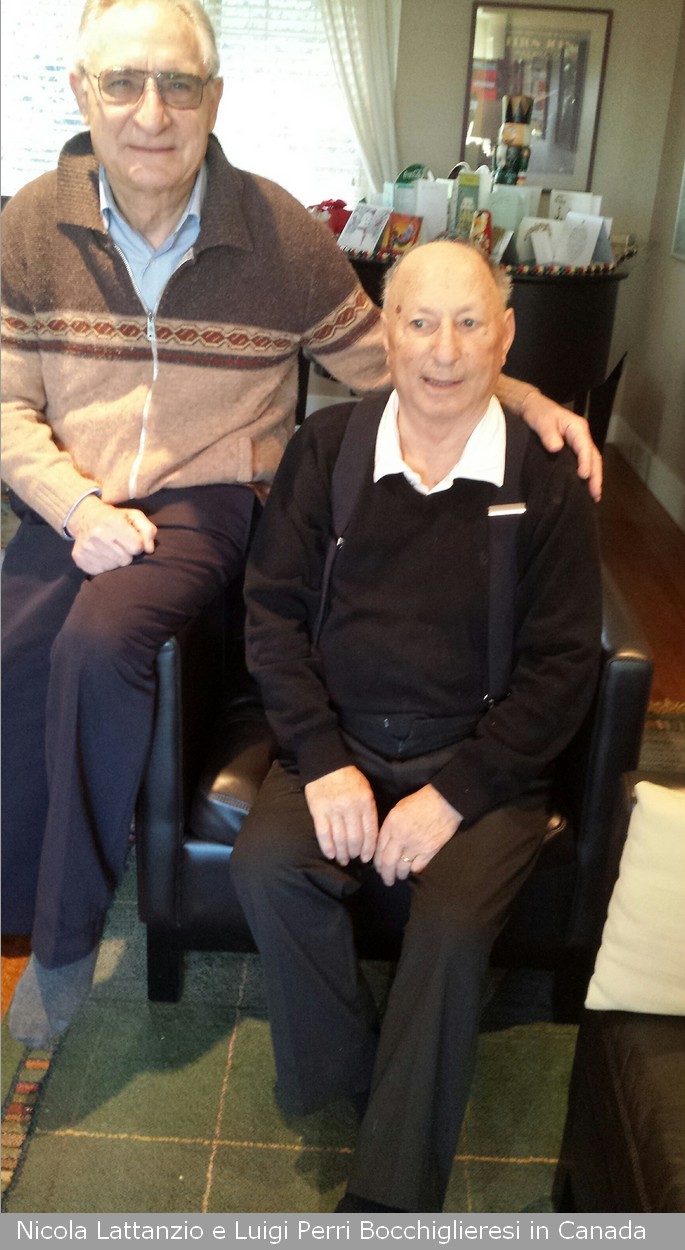 I quasi ottantenni Nicola Lattanzio e Luigi Perri (ancora 79)